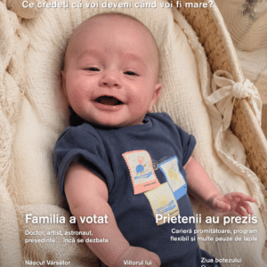 Revistă personalizată botez „Ce voi deveni când voi fi mare?”